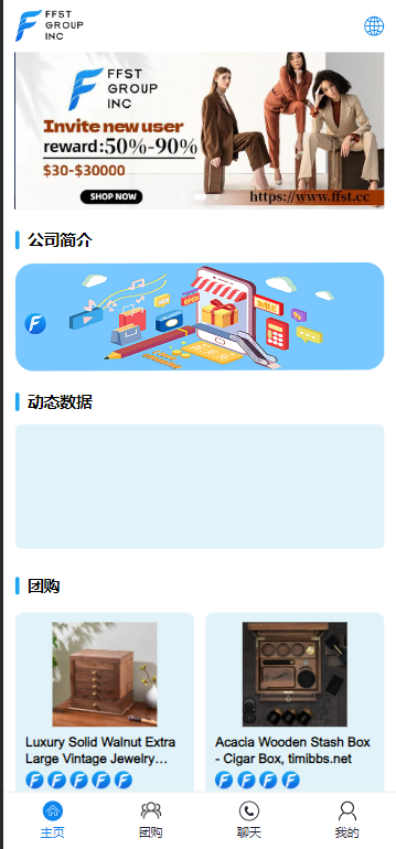 FFST GROUP INC海外拼团源码/双语言团购拼团商城源码插图1